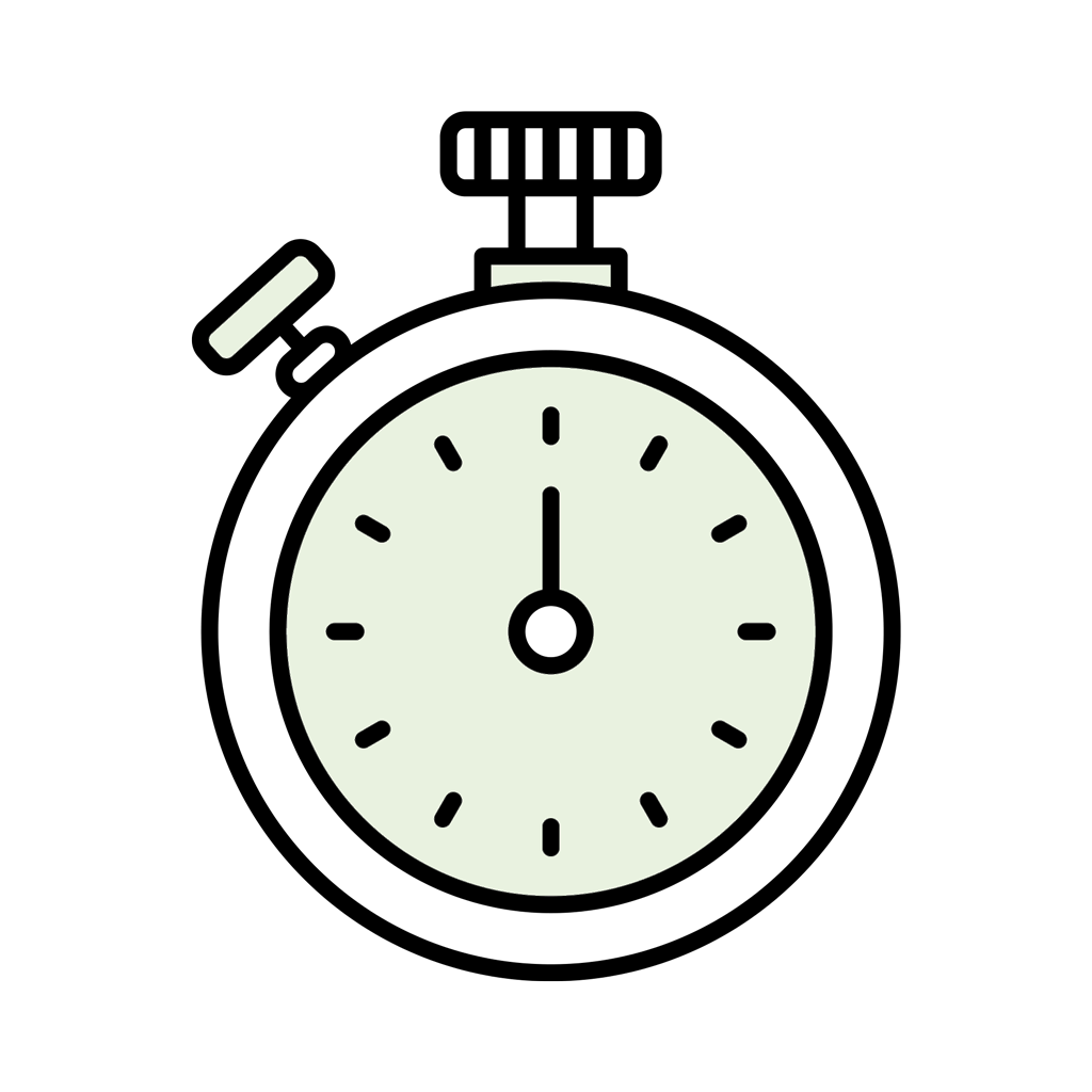 Illustration of a stopwatch